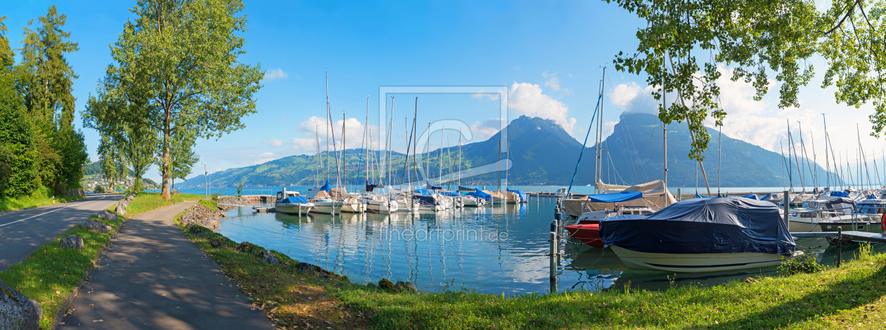 Bild-Nr.: 12728484 Bootshafen Faulensee  erstellt von SusaZoom