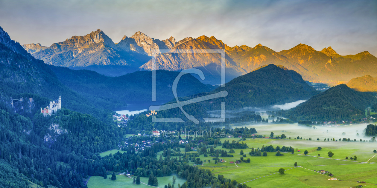Bild-Nr.: 12730037 Sonnenaufgang im Ostallgäu erstellt von Walter G. Allgöwer