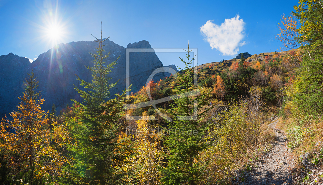 Bild-Nr.: 12730437 Karwendel mit Wolkenherz erstellt von SusaZoom