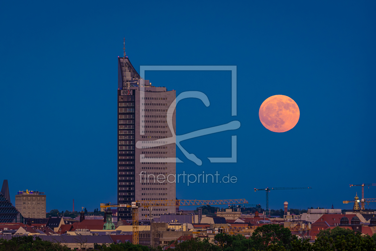 Bild-Nr.: 12731870 Vollmond in leipzig erstellt von Martin Martin Wasilewski