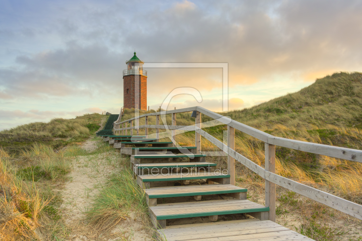 Bild-Nr.: 12733463 Sylt Quermarkenfeuer Rotes Kliff in Kampen erstellt von Michael Valjak