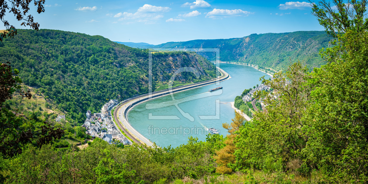Bild-Nr.: 12735610 Rheinschleife bei Hirzenach -8- erstellt von Erhard Hess