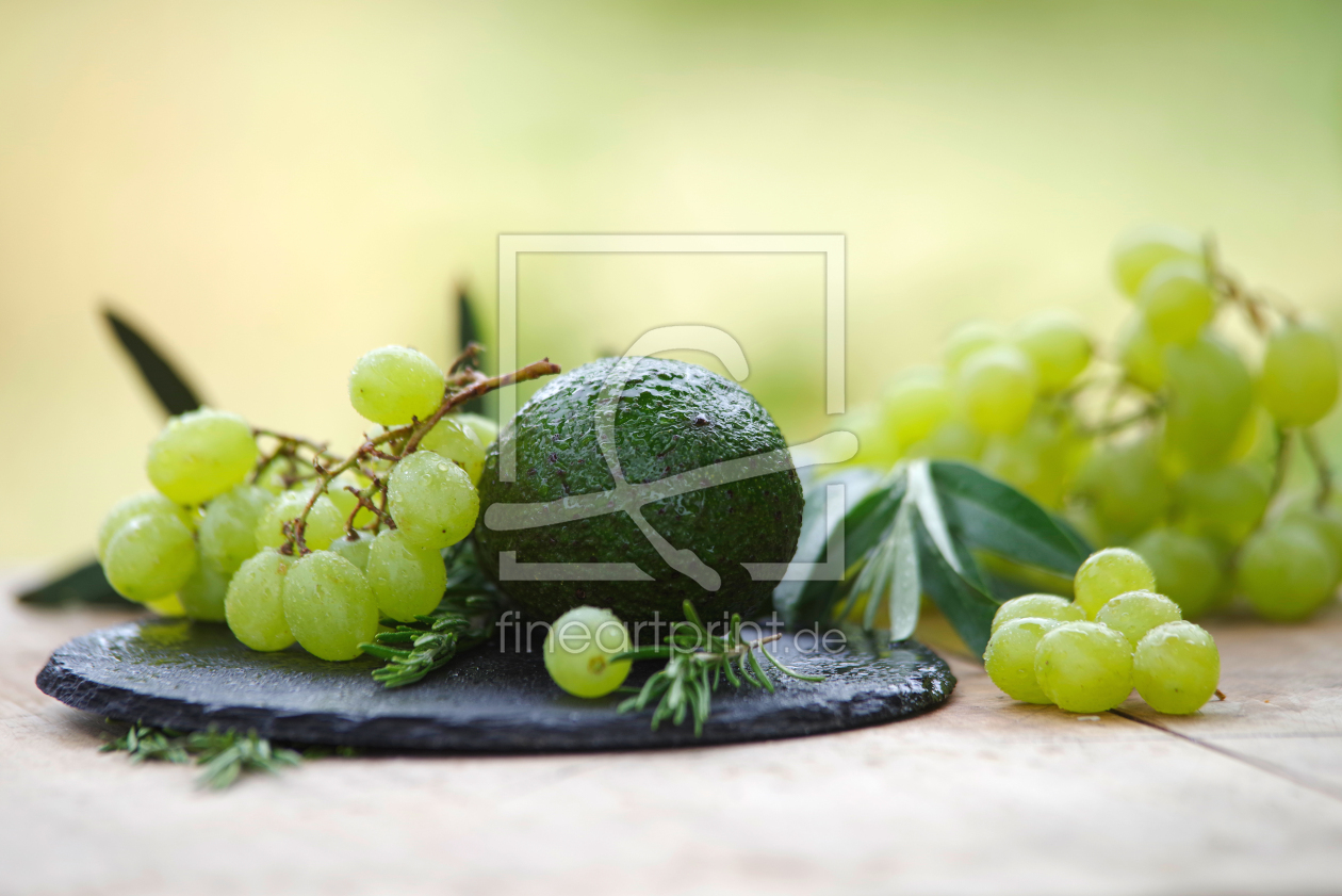Bild-Nr.: 12735702 Weiße Weintrauben Avocado Mix erstellt von Tanja Riedel