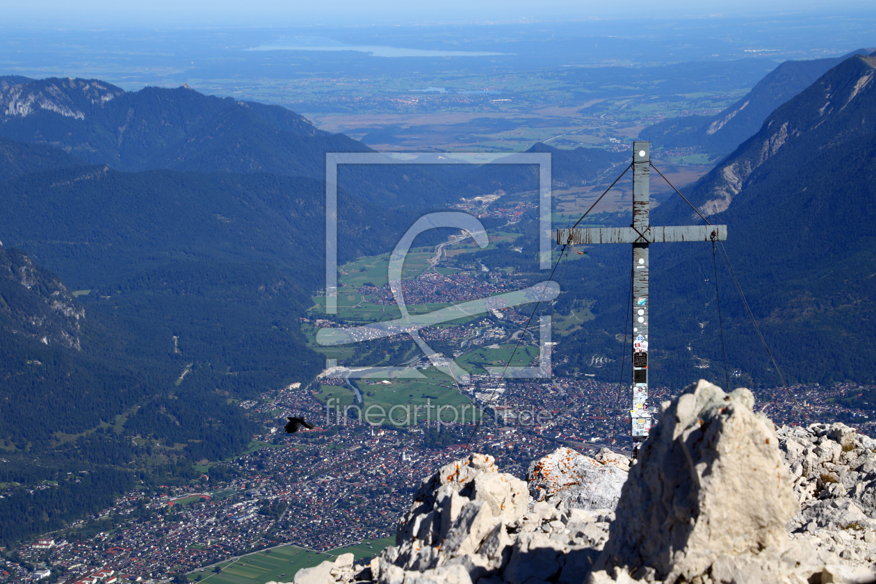 Bild-Nr.: 12736006 Gipfelkreuz Alpspitze erstellt von Gerhard Albicker