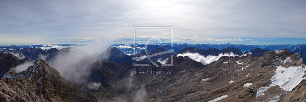Bild-Nr.: 12736010 Zugspitze Panorama erstellt von Gerhard Albicker