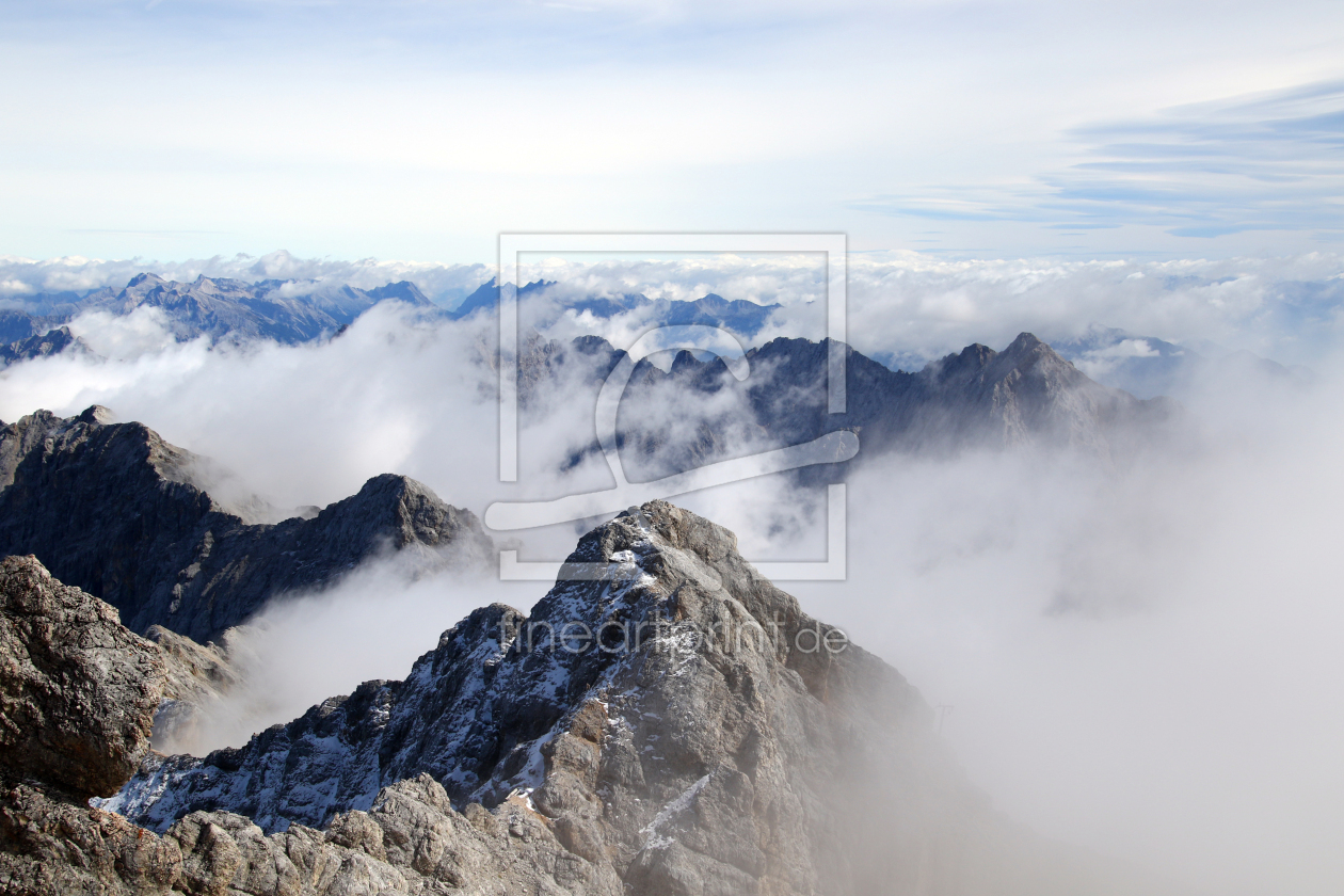 Bild-Nr.: 12736012 Zugspitze Massiv erstellt von Gerhard Albicker