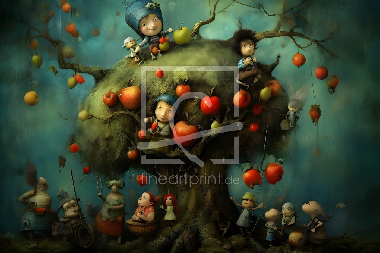 Bild-Nr.: 12737052 Oktober Die zwölf Monate KI-Art erstellt von Heike  Hultsch