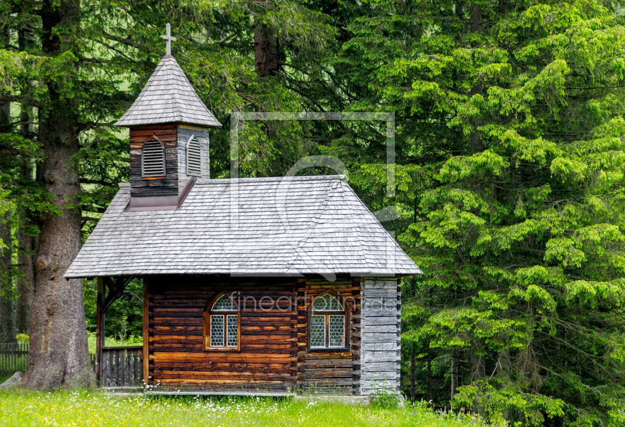Bild-Nr.: 12737115 Holzkapelle erstellt von wompus