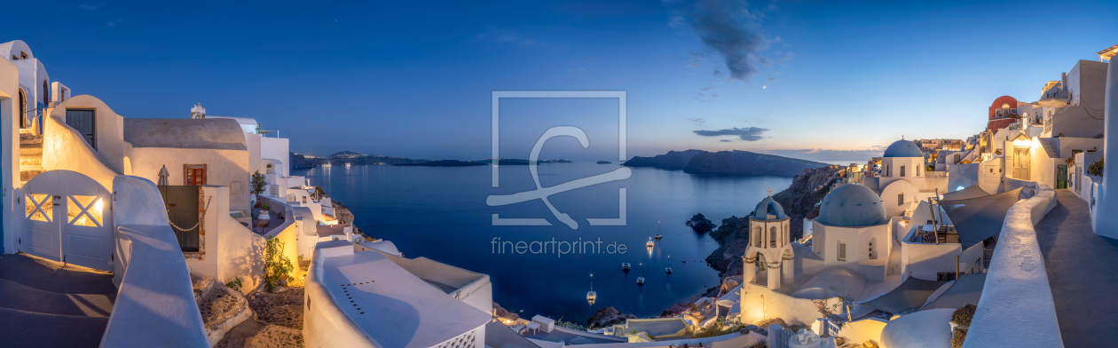 Bild-Nr.: 12738004 Oia Panorama bei Nacht erstellt von eyetronic