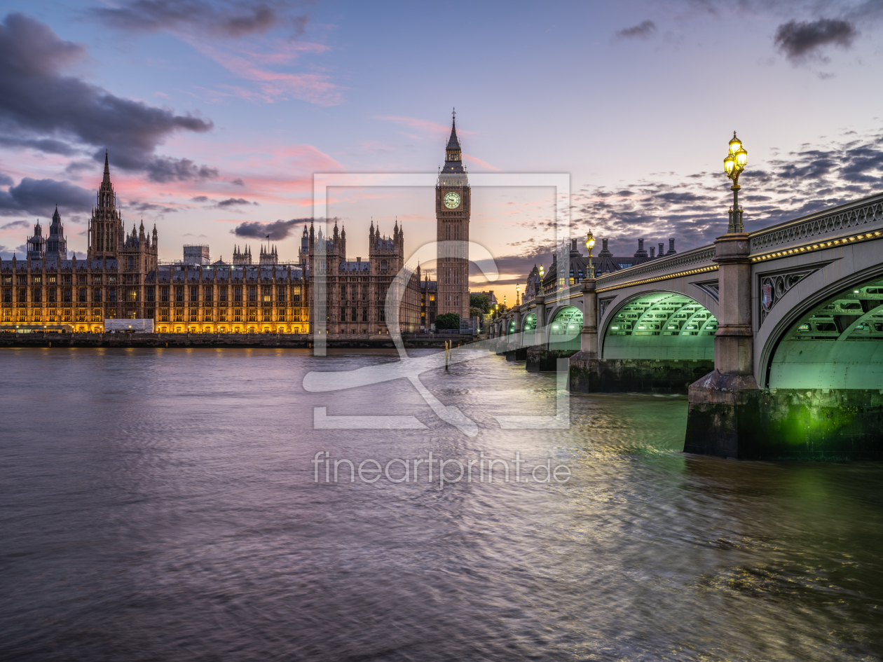 Bild-Nr.: 12739902 London Skyline bei Sonnenuntergang  erstellt von eyetronic