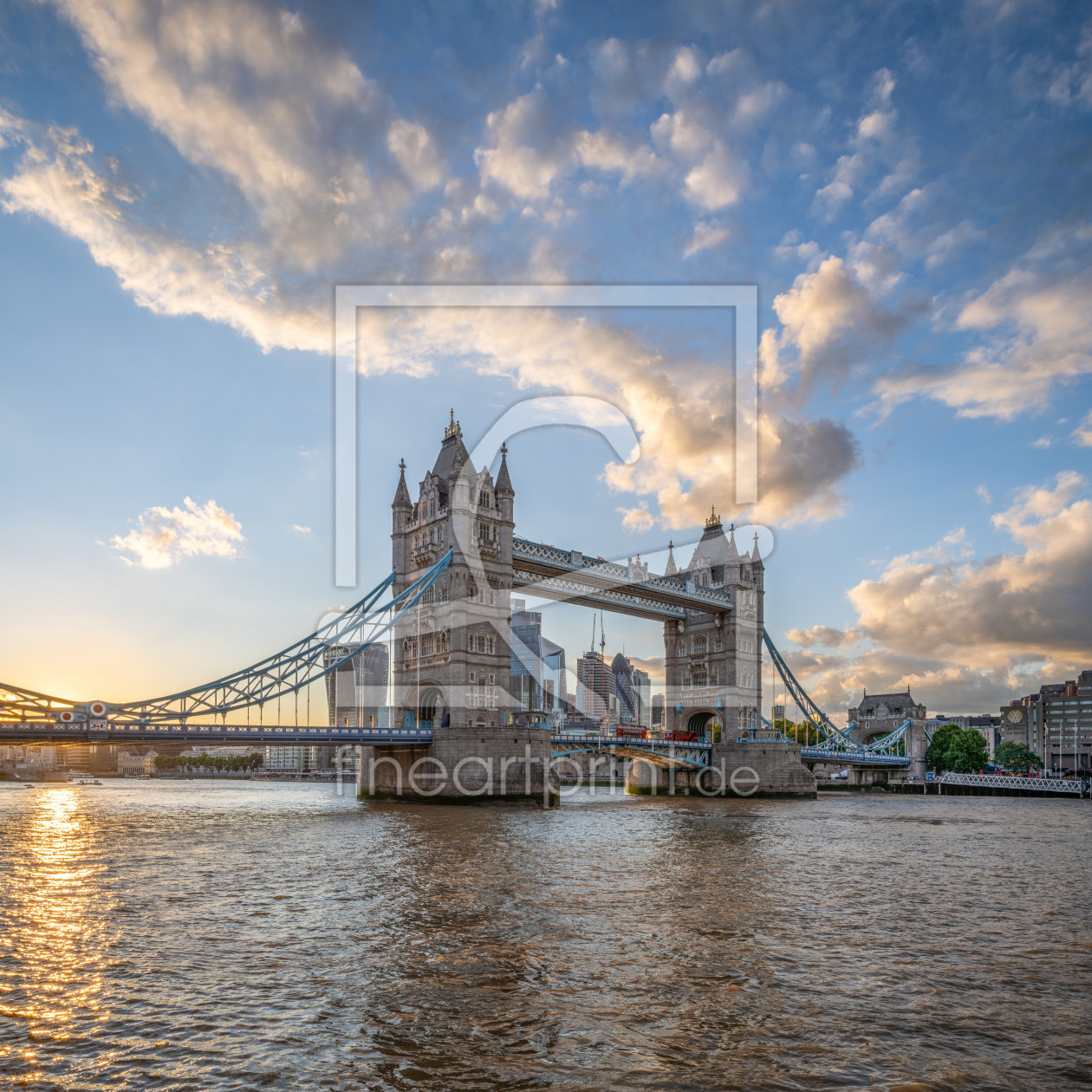 Bild-Nr.: 12739912 Tower Bridge in London erstellt von eyetronic