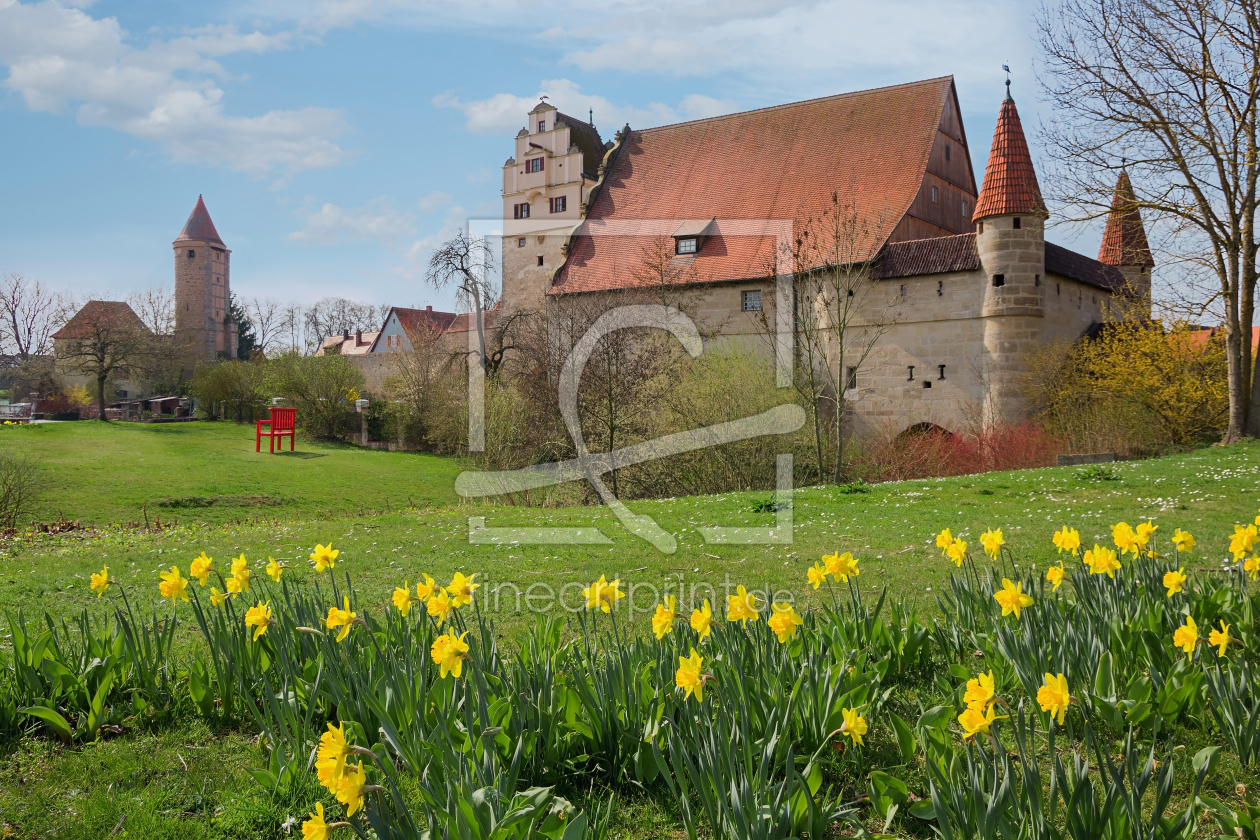 Bild-Nr.: 12740676 Frühlingslandschaft Dinkelsbühl erstellt von SusaZoom