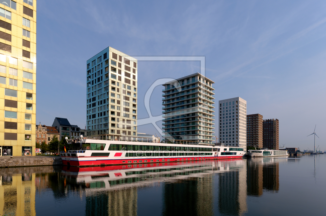 Bild-Nr.: 12740867 Hochhäuser am Kai Antwerpen erstellt von XYRIUS