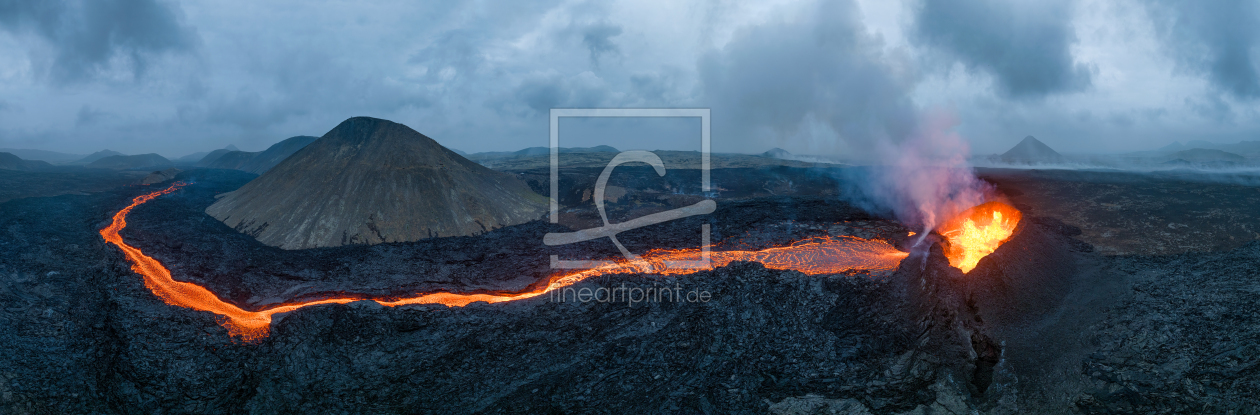 Bild-Nr.: 12741013 Vulkanausbruch am Litli Hrutur auf Island erstellt von eyetronic