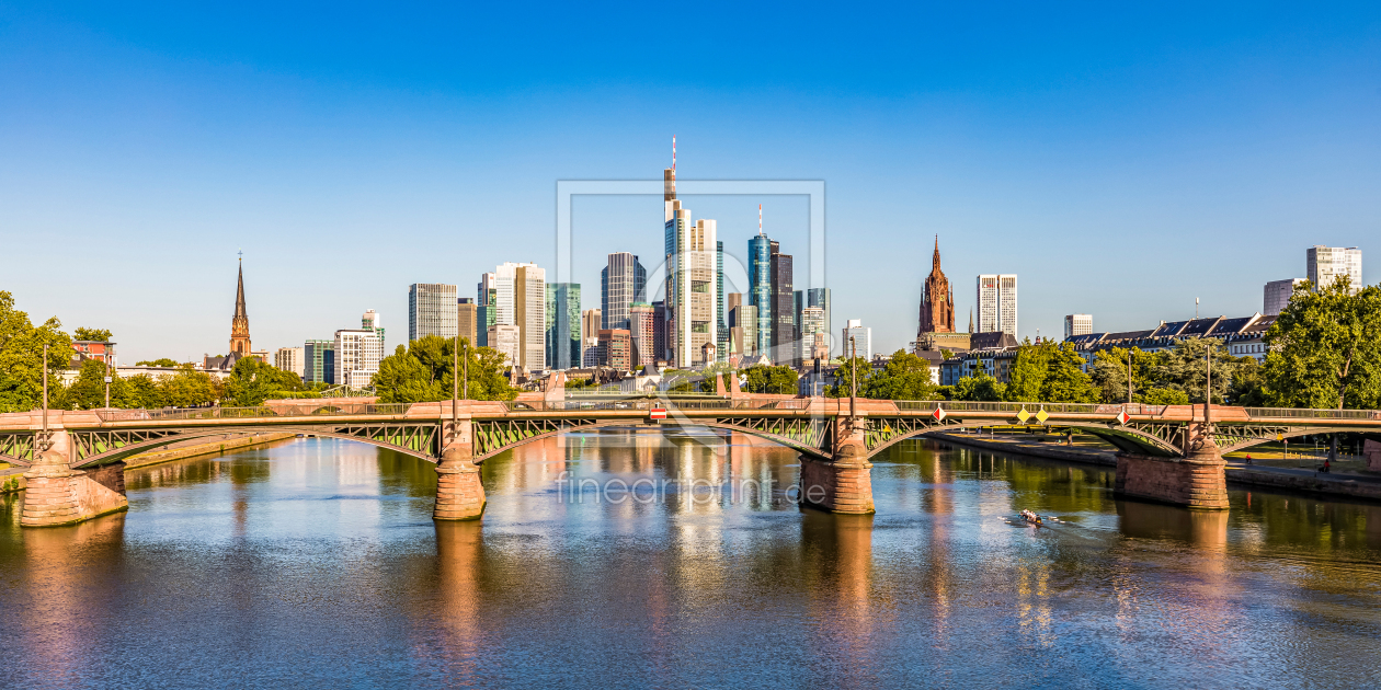 Bild-Nr.: 12741135 Panorama Skyline von Frankfurt am Main erstellt von dieterich