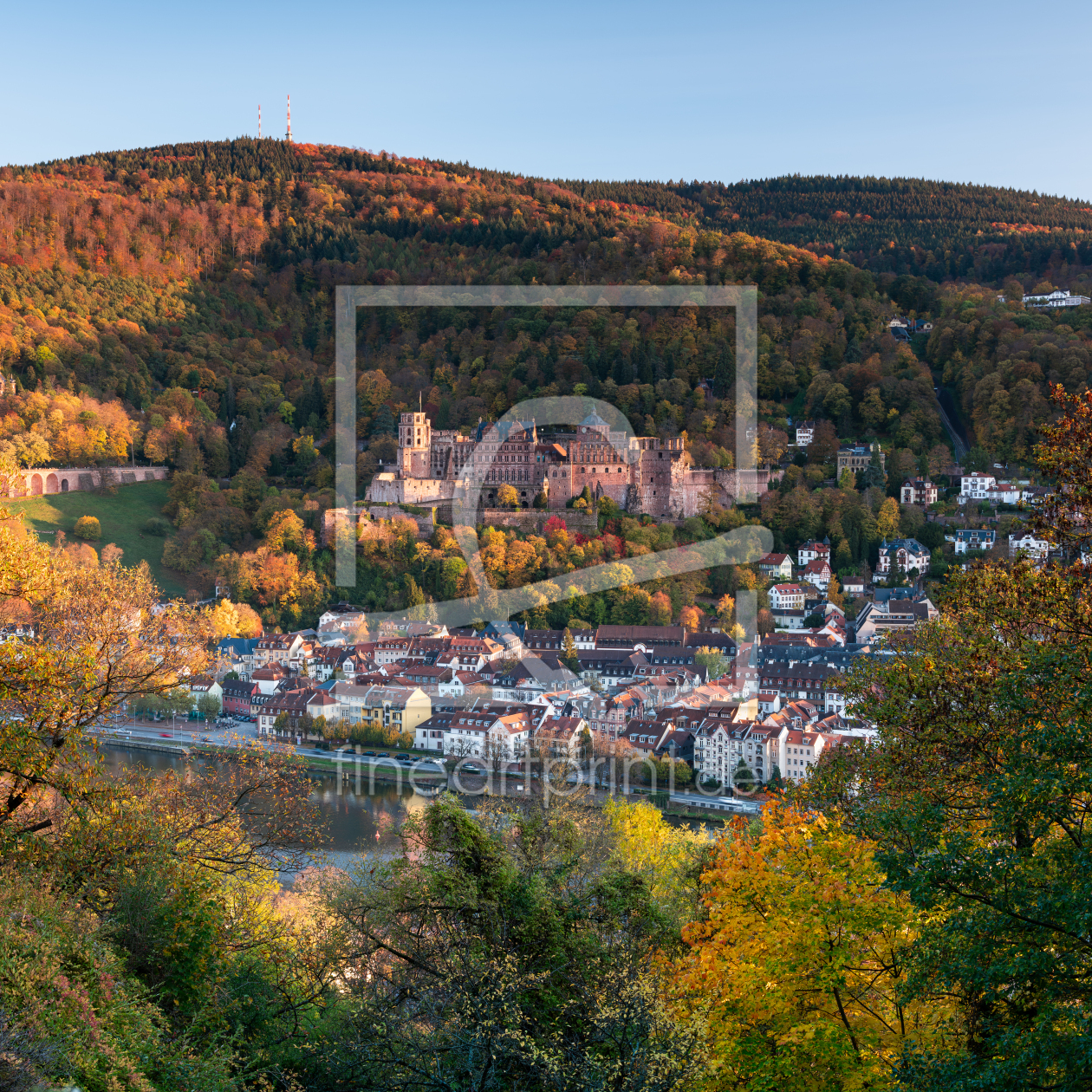 Bild-Nr.: 12741180 Heidelberger Schloss im Herbst erstellt von eyetronic