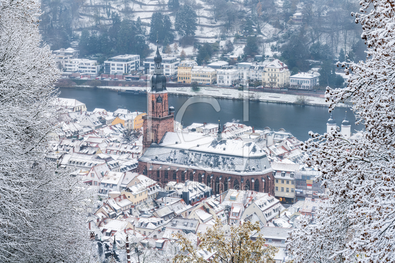 Bild-Nr.: 12741740 Heidelberg Heiliggeistkirche im Winter erstellt von eyetronic
