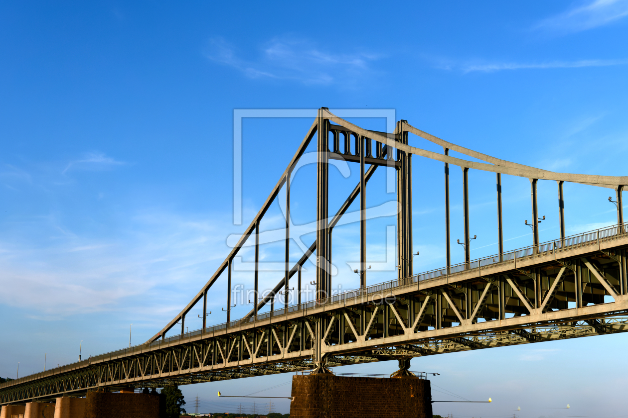 Bild-Nr.: 12742078 Uerdinger Rheinbrücke erstellt von XYRIUS