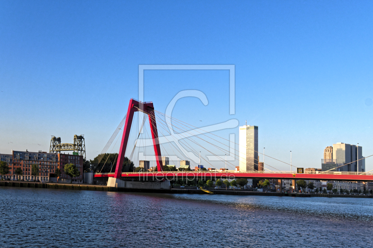 Bild-Nr.: 12742396 Willemsbrücke Rotterdam erstellt von XYRIUS