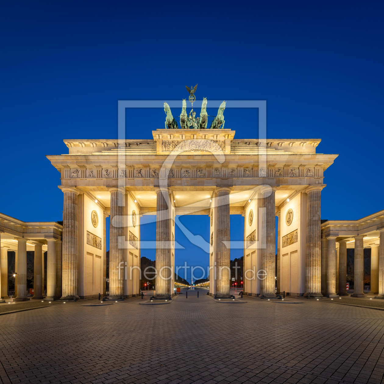Bild-Nr.: 12742406 Brandenburger Tor bei Nacht erstellt von eyetronic