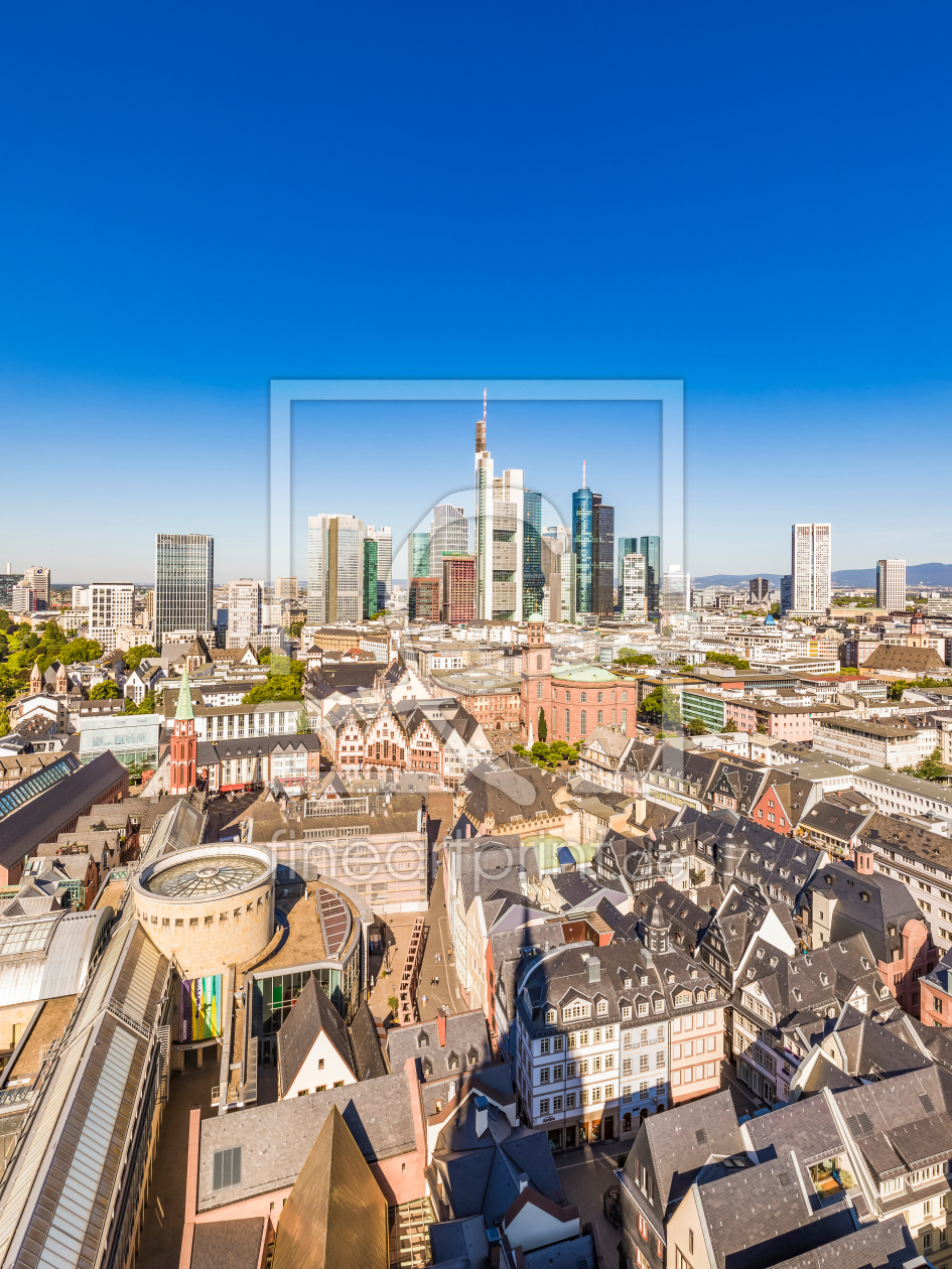 Bild-Nr.: 12743679 Dom-Römer-Areal und Bankenviertel in Frankfurt erstellt von dieterich