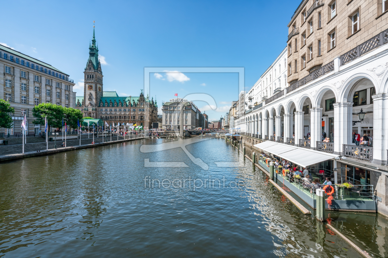 Bild-Nr.: 12744685 Alsterarkaden in Hamburg erstellt von eyetronic