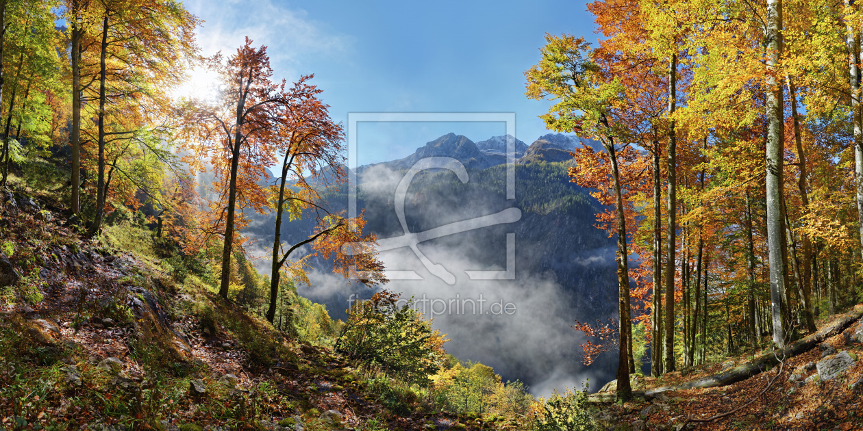 Bild-Nr.: 12744812 Herbstlicher Bergwald erstellt von Michael und Elisabeth Rucker