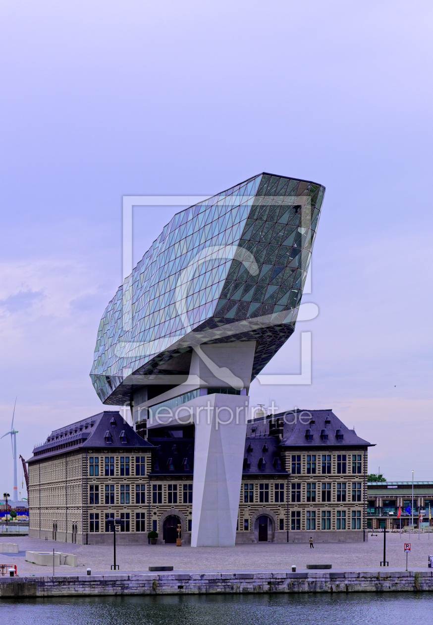 Bild-Nr.: 12745263 Hafenhaus Antwerpen erstellt von XYRIUS