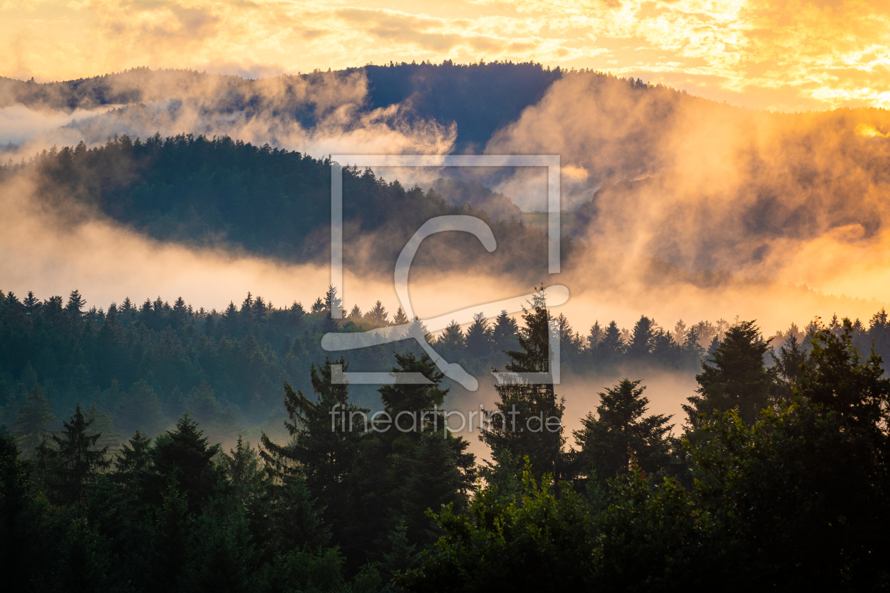 Bild-Nr.: 12745908 Sonnenuntergang im Bayerischen Wald erstellt von Martin Martin Wasilewski