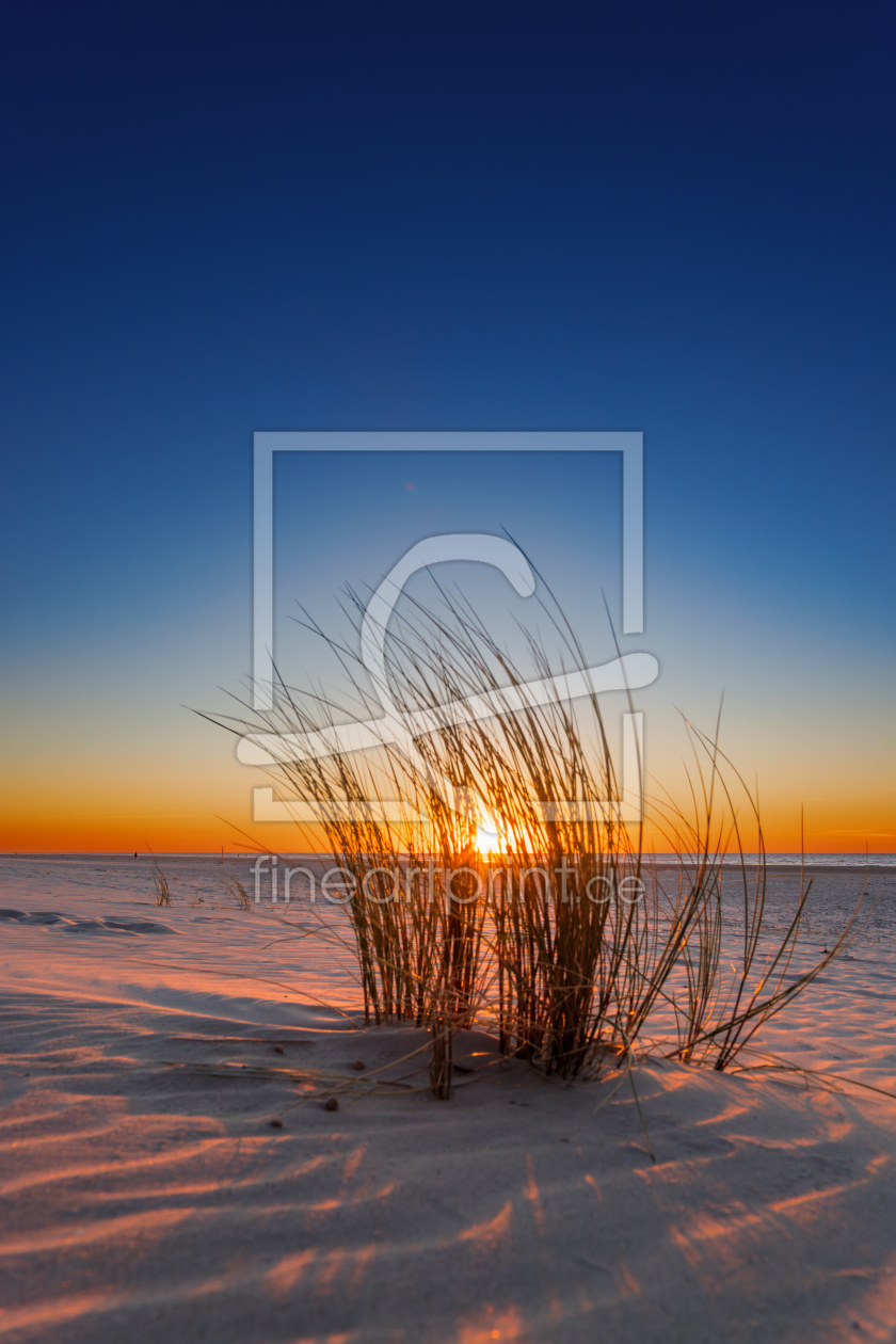 Bild-Nr.: 12747285 Sonnenuntergang am Strand erstellt von DirkR