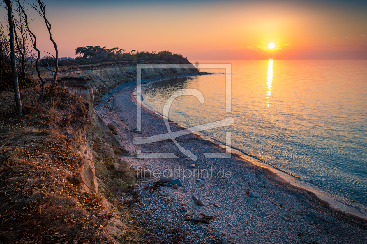 Bild-Nr.: 12747451 Sonnenuntergang an der Ostsee auf Insel Rügen erstellt von Martin Martin Wasilewski