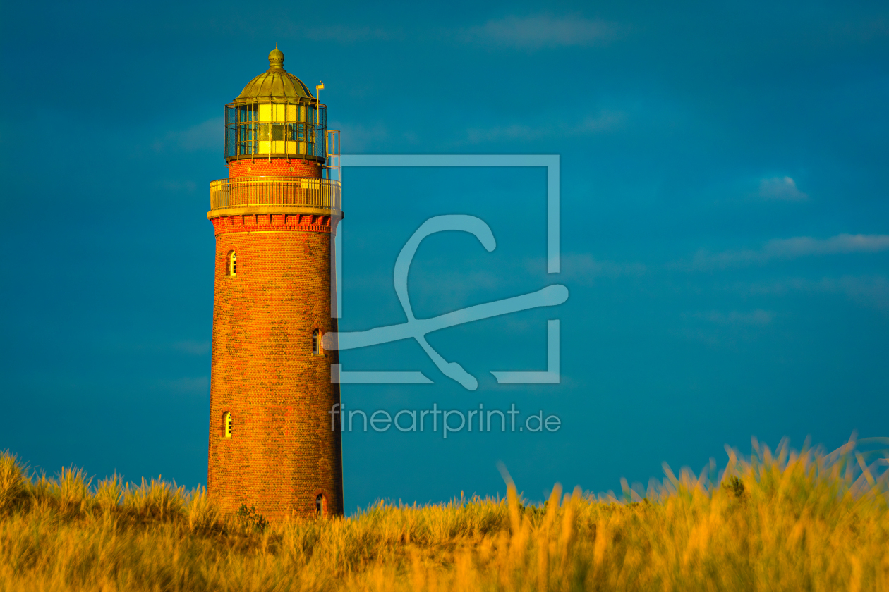 Bild-Nr.: 12747755 Leuchtturm Darßer Ort im Sonnenuntergang erstellt von Martin Martin Wasilewski