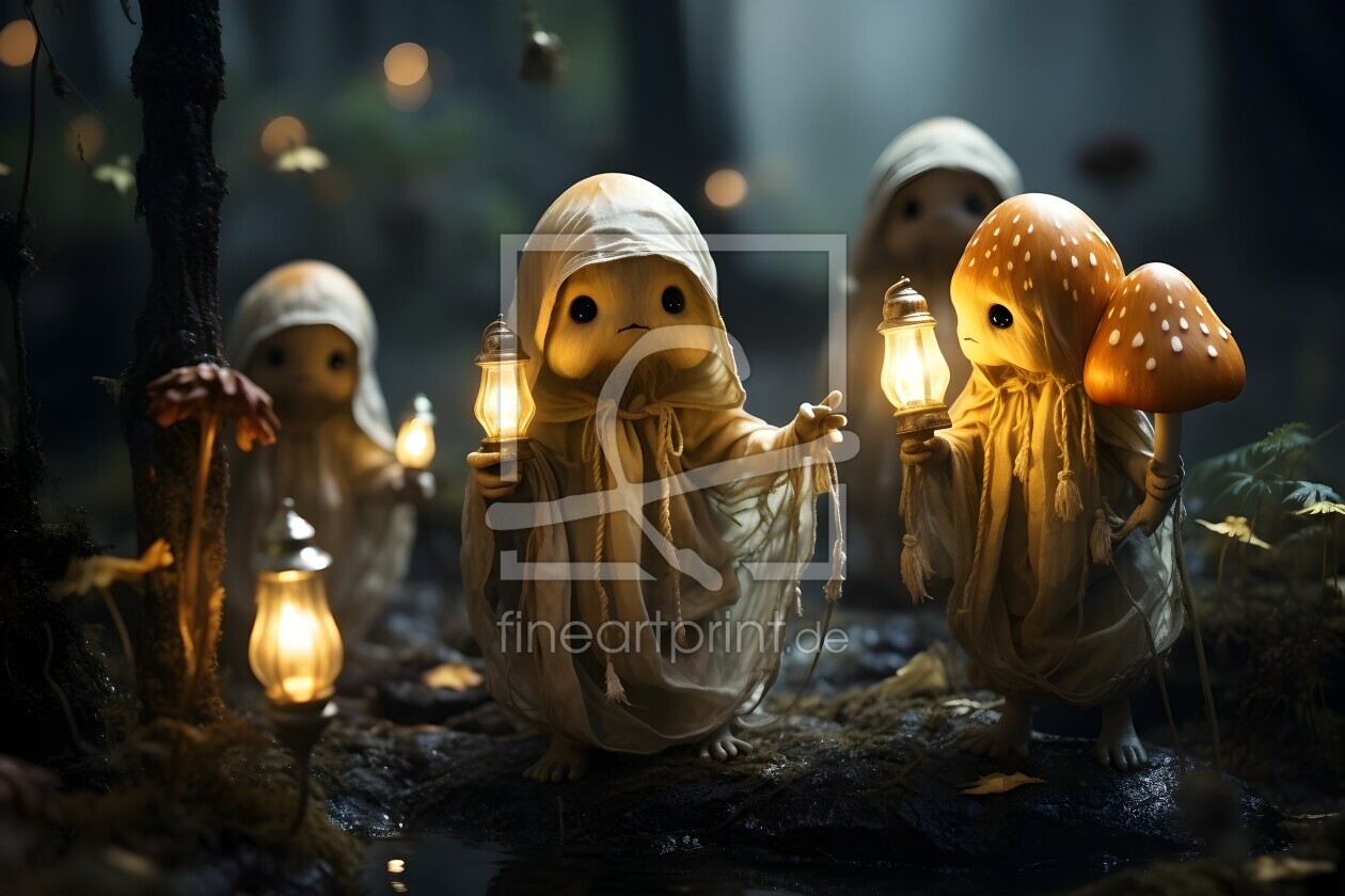 Bild-Nr.: 12747903 Herbsthalloweenbild 6 KI erstellt von Heike  Hultsch
