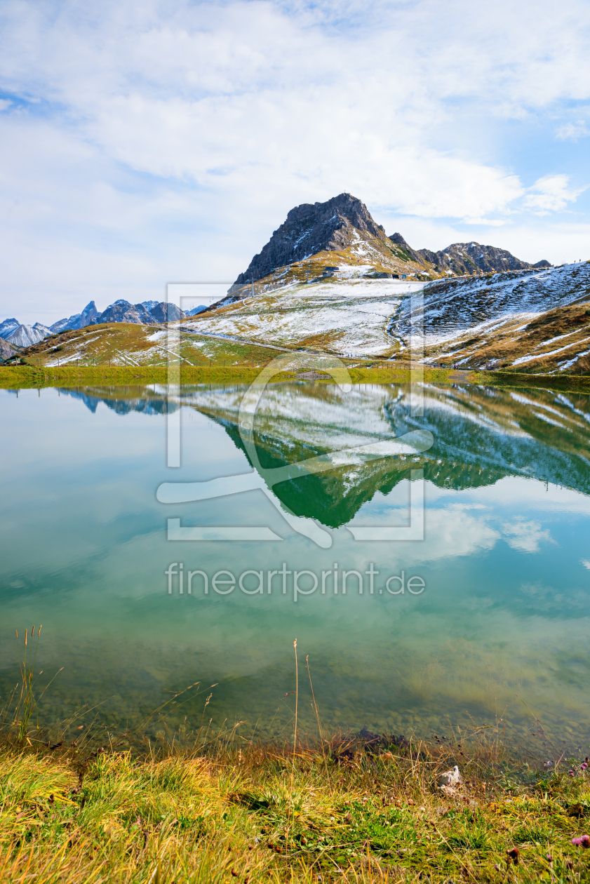 Bild-Nr.: 12748148 Kanzelwand Spiegelung im Riezler Alpsee erstellt von SusaZoom