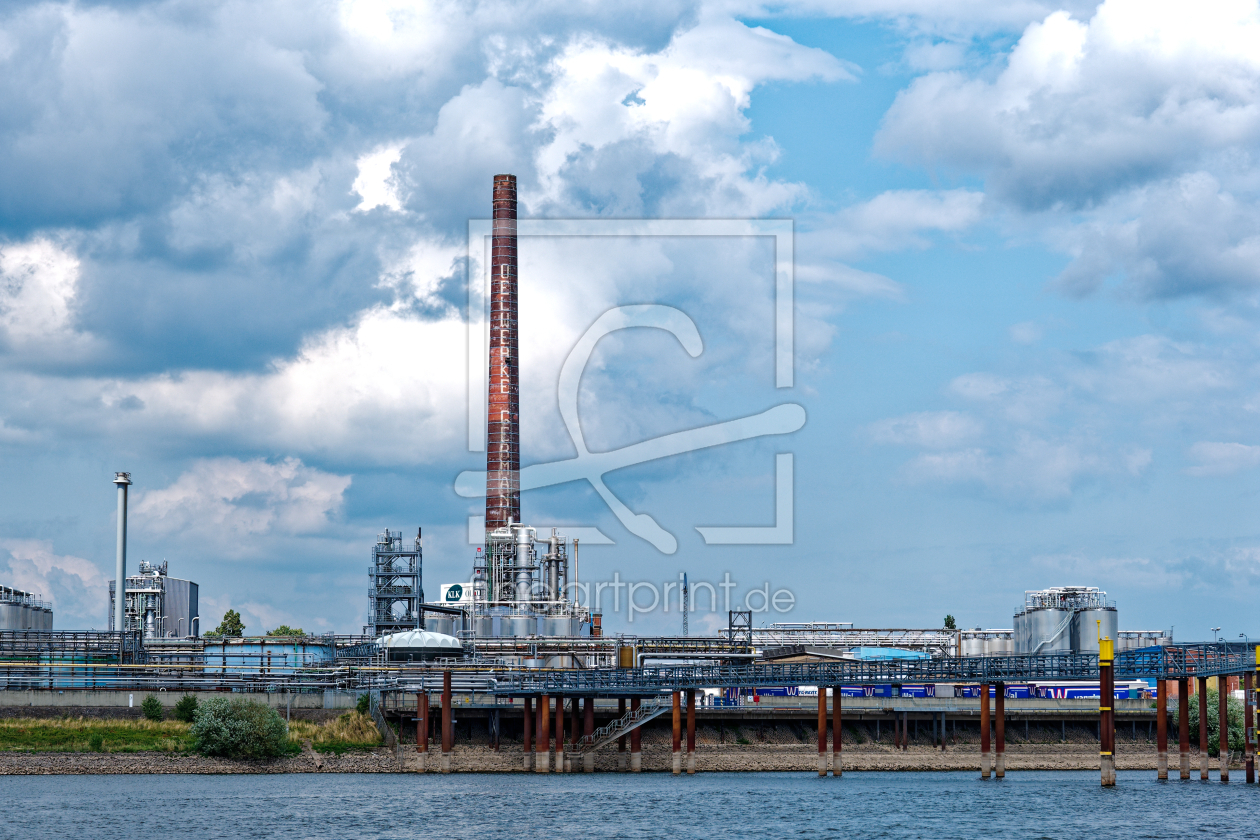 Bild-Nr.: 12748334 Industrie am Rhein erstellt von XYRIUS