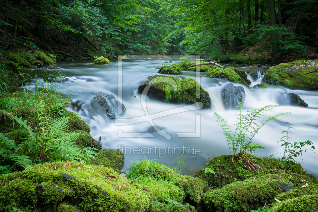 Bild-Nr.: 12748461 Sommer an der Bode im Harz erstellt von Martin Wasilewski