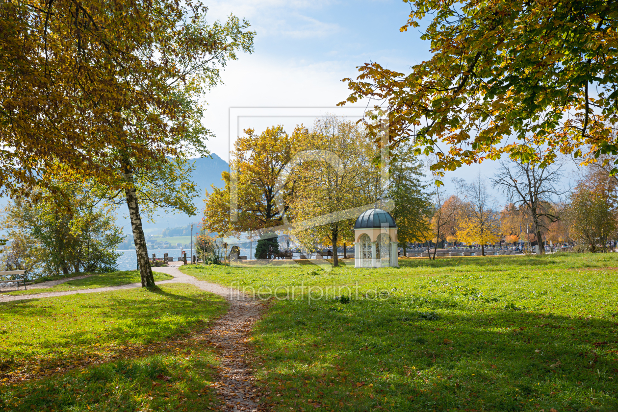 Bild-Nr.: 12749286 Kurpark Mondsee erstellt von SusaZoom