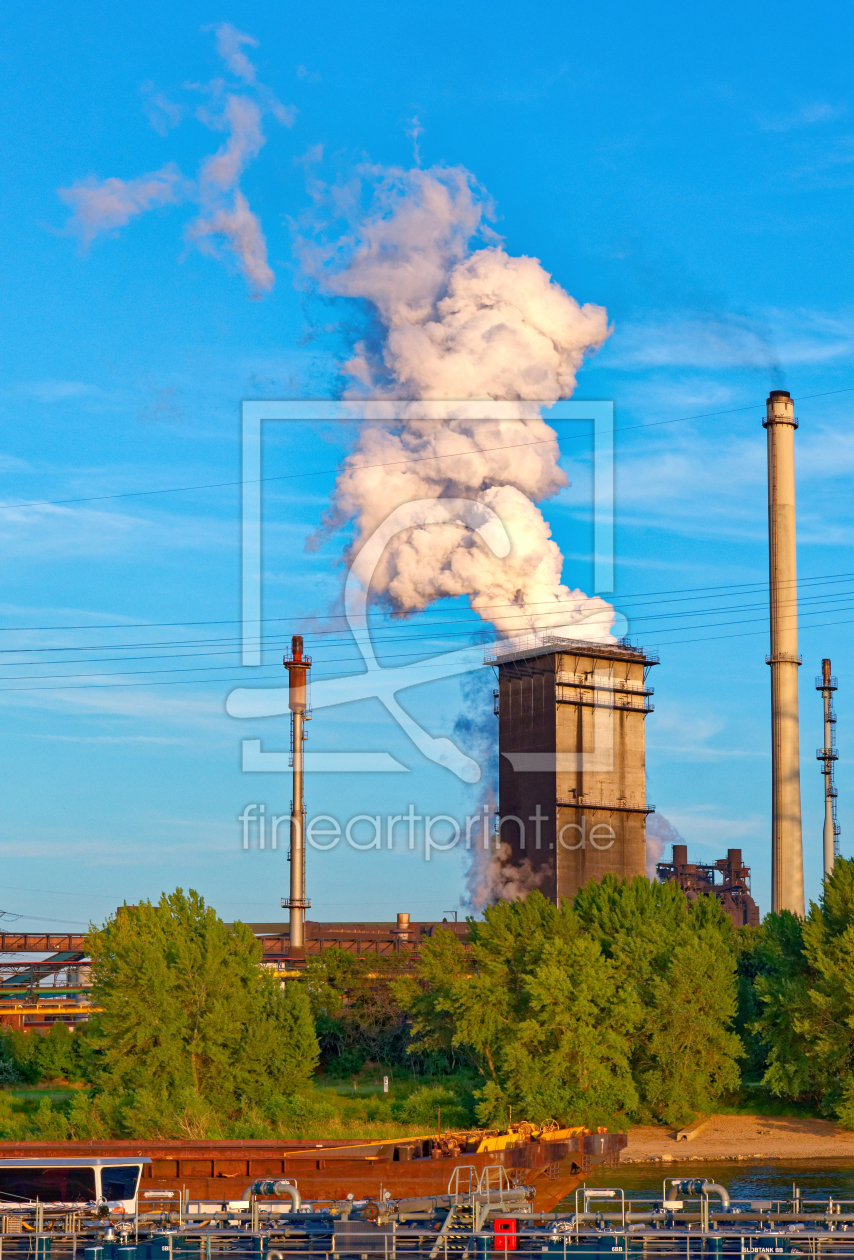 Bild-Nr.: 12749589 Industrie am Rhein erstellt von XYRIUS