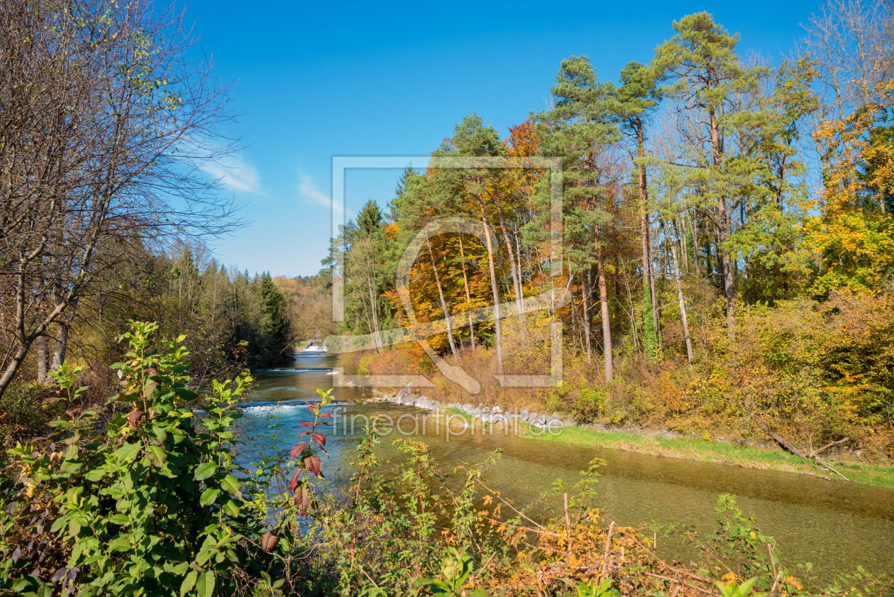 Bild-Nr.: 12749721 Herbst an der Mangfall erstellt von SusaZoom