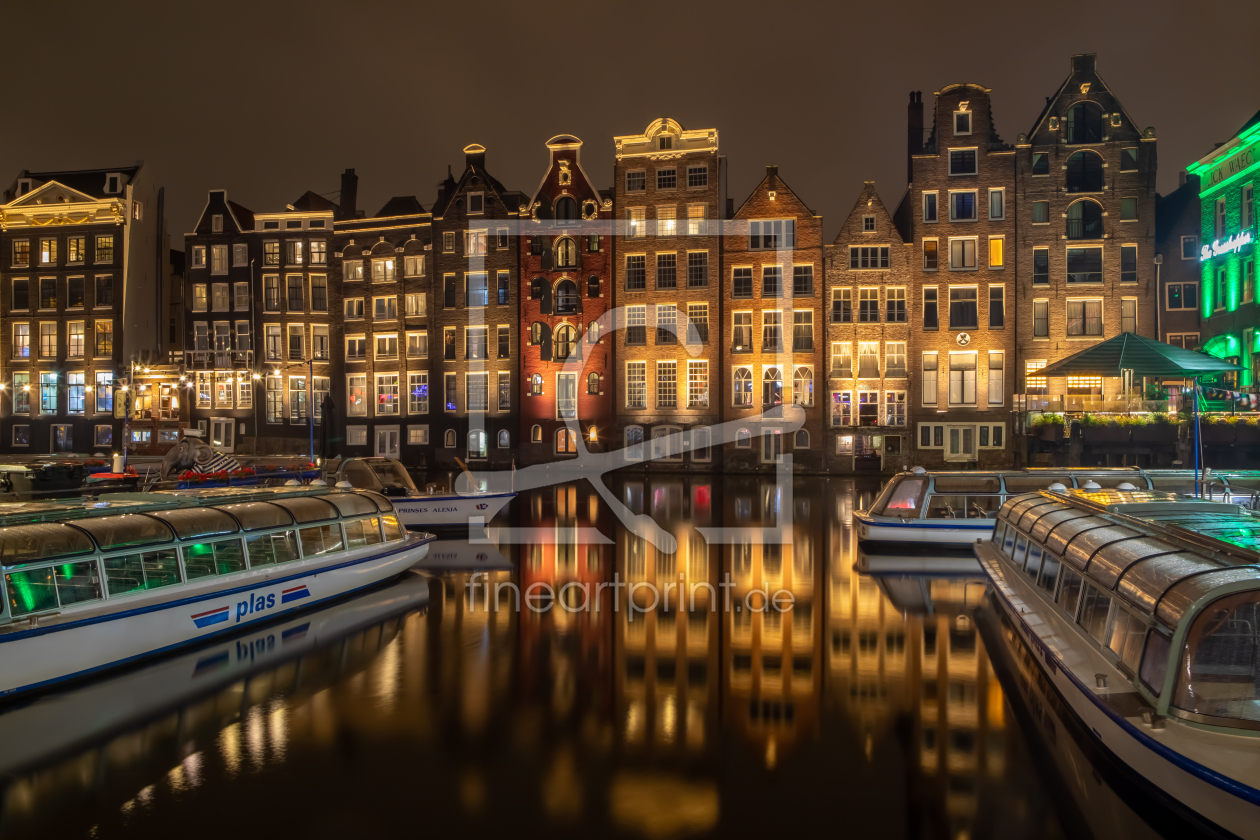 Bild-Nr.: 12751037 Amsterdam - die tanzenden Häuser am Damrak erstellt von t-ART