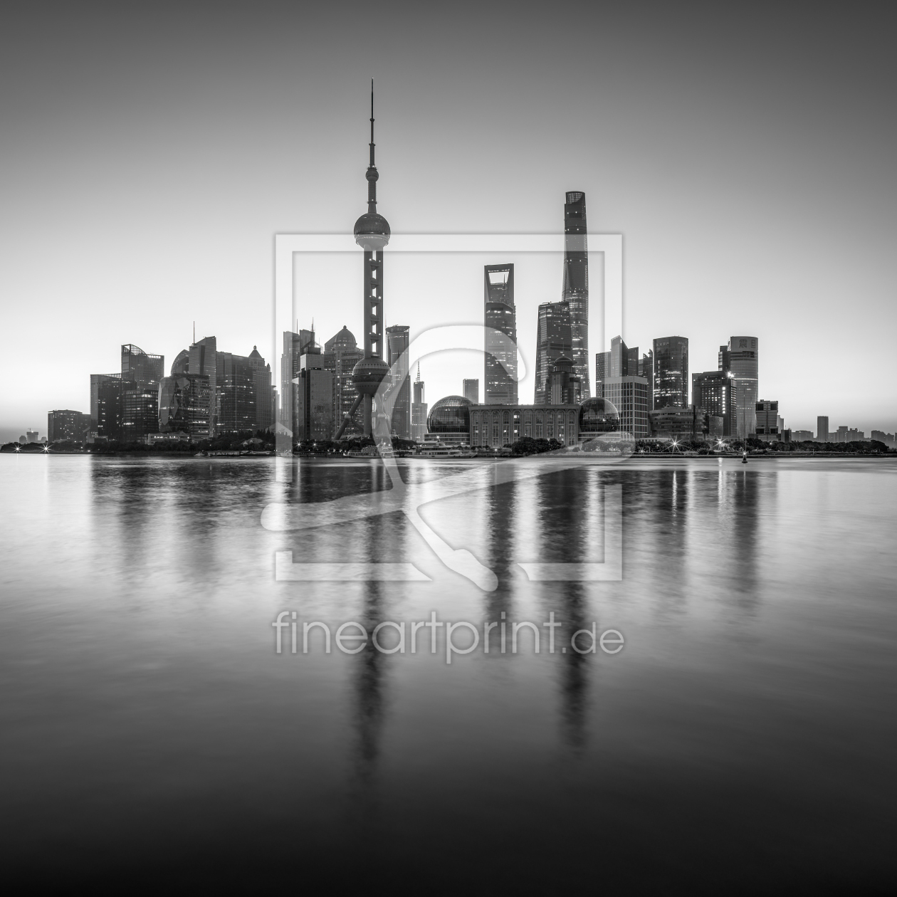 Bild-Nr.: 12751091 Pudong Skyline in Shanghai erstellt von eyetronic
