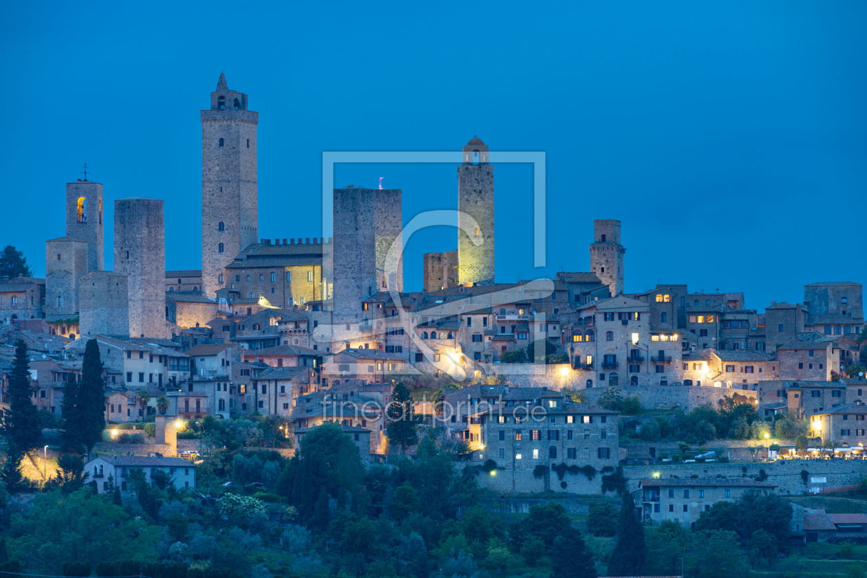 Bild-Nr.: 12751581 San Gimignano erstellt von Walter G. Allgöwer