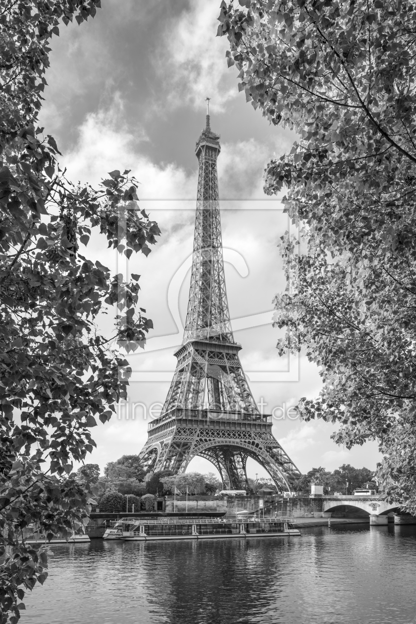 Bild-Nr.: 12752281 Eiffelturm am Ufer der Seine erstellt von eyetronic