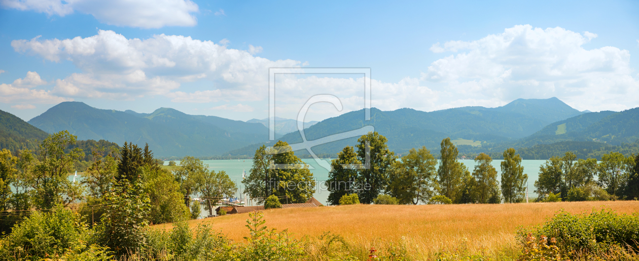 Bild-Nr.: 12753430 Sommerlandschaft Gmund am Tegernsee erstellt von SusaZoom