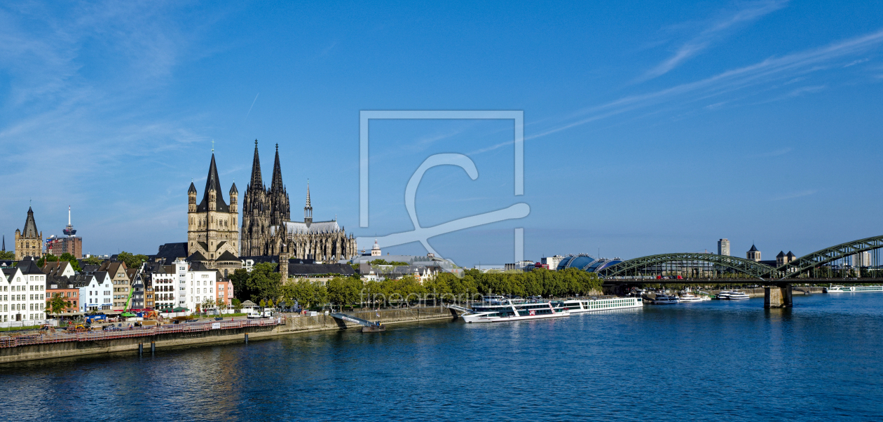 Bild-Nr.: 12753598 Altstadt Panorama Köln erstellt von XYRIUS
