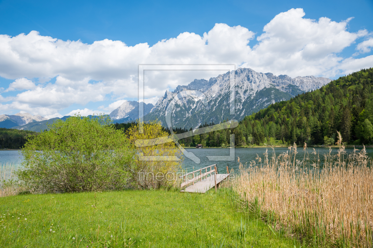 Bild-Nr.: 12755580 Am Lautersee bei Mittenwald erstellt von SusaZoom