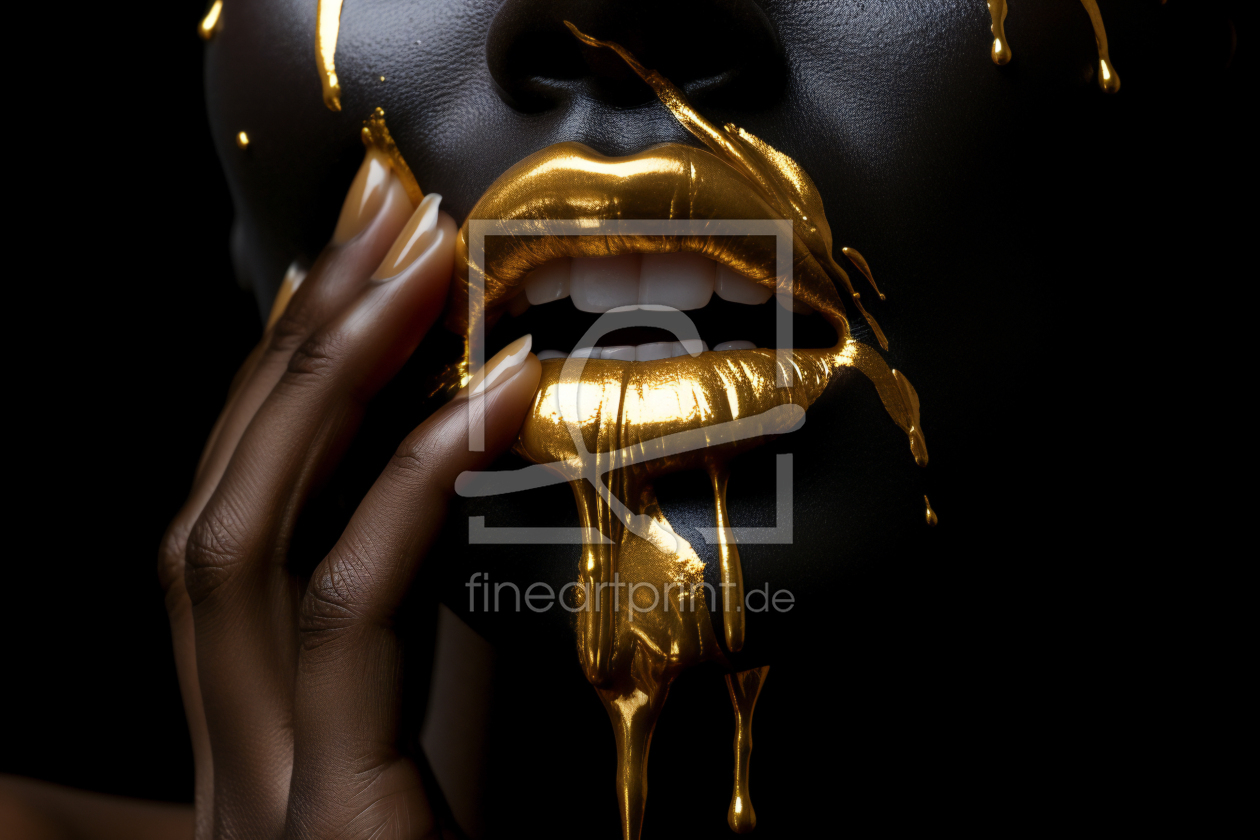 Bild-Nr.: 12757112 Gold Portraits KI erstellt von Steffen Gierok