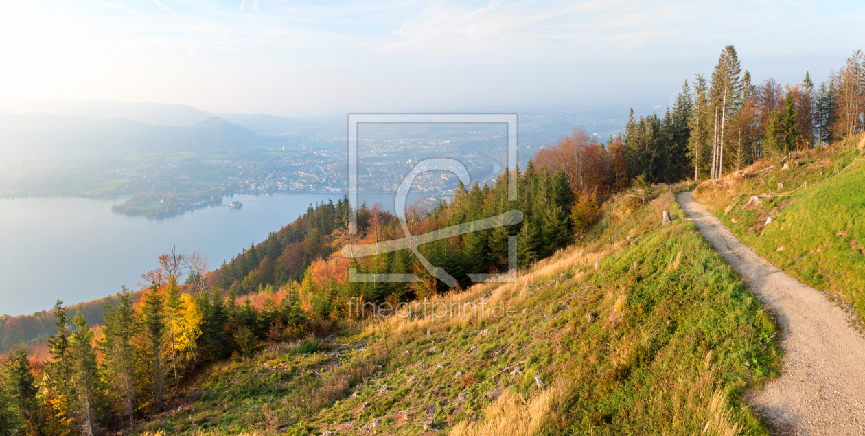 Bild-Nr.: 12757266 Wanderweg am Grünberg Gmunden erstellt von SusaZoom