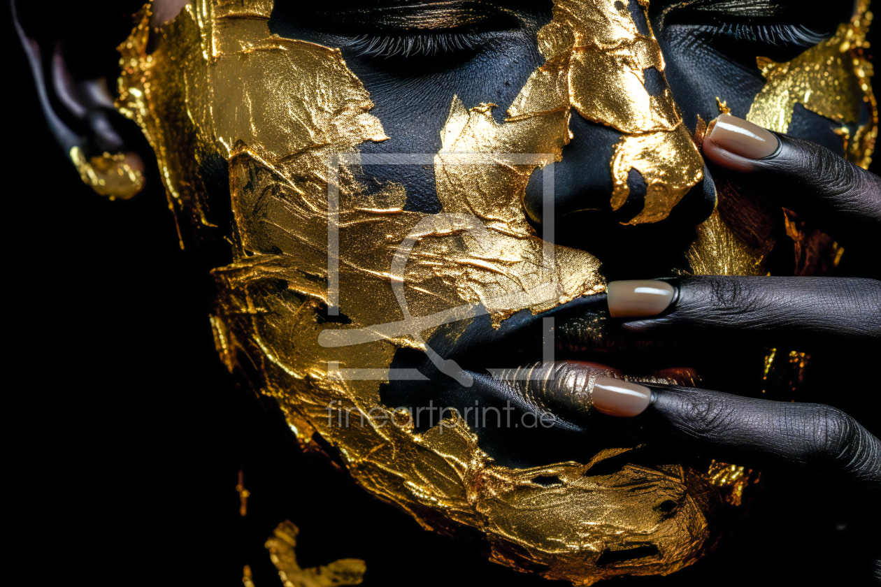 Bild-Nr.: 12757486 Golden Portraits KI erstellt von Steffen Gierok