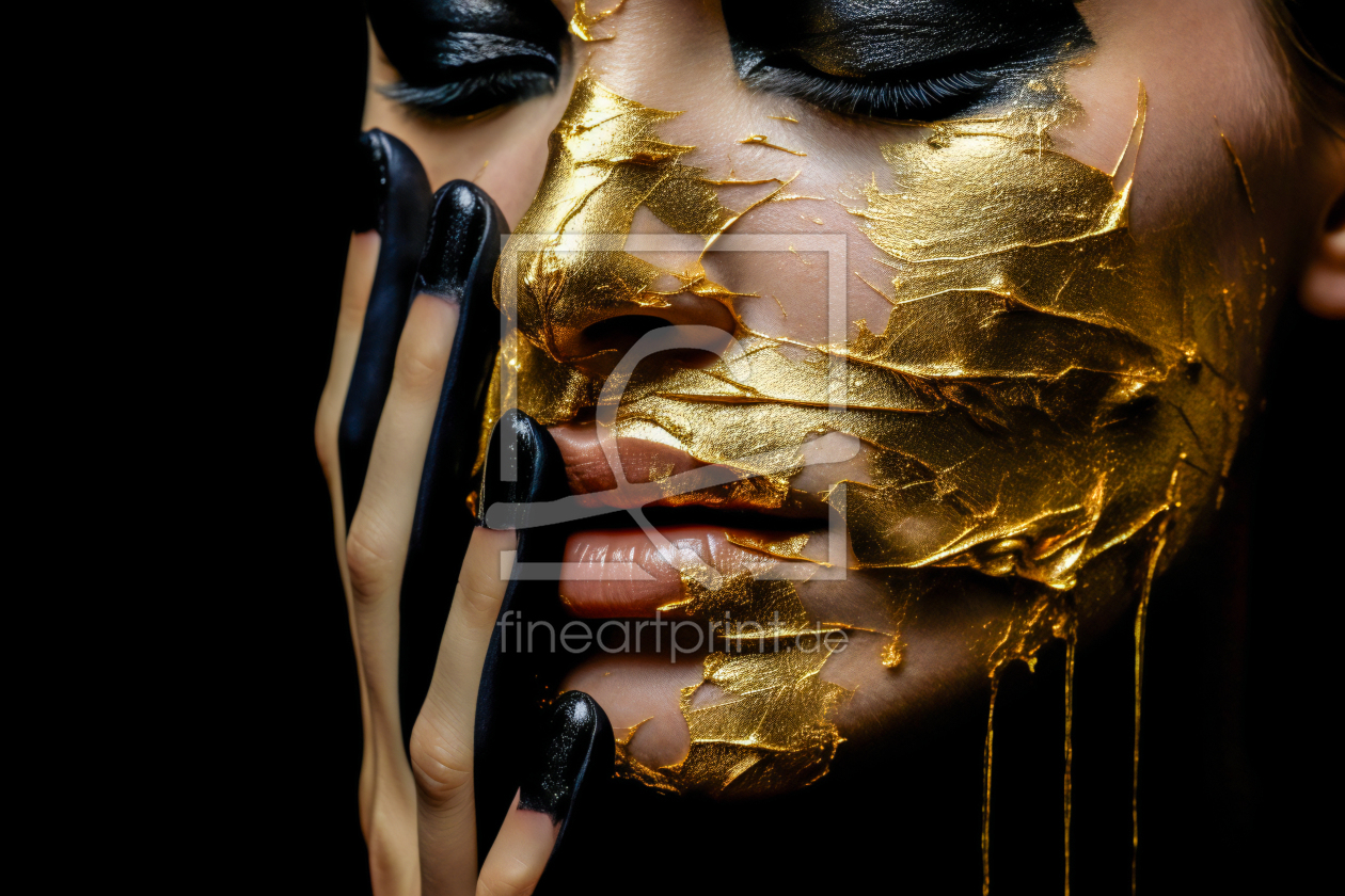 Bild-Nr.: 12757488 Golden Portraits KI erstellt von Steffen Gierok
